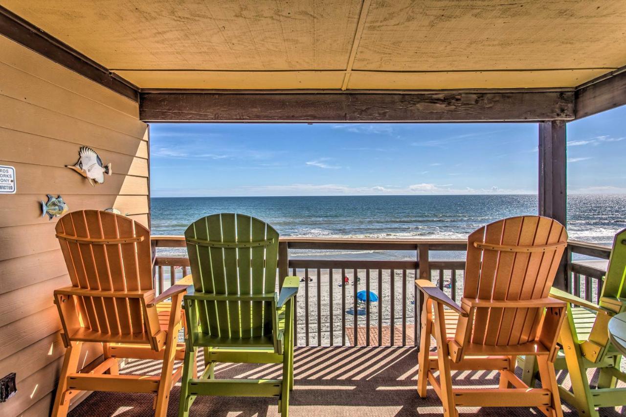 Beach Lovers Haven Oceanfront Condo With Pool! Myrtle Beach Dış mekan fotoğraf